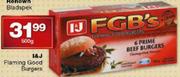 I&J Flaming Good Burgers-500g