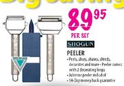 Shogun Vermark Peeler-Per Set