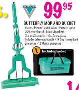 Vermark Butterfly Mop and Bucket