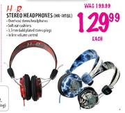 Hed Rox Stereo Headphones-each (HR-M1BL)