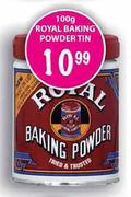 Royal Baking Powder Tin-100gm