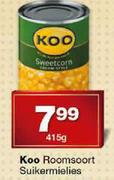 Koo Roomsoort Suikermielies-415g