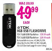TDK 8GB USB Flashdrive