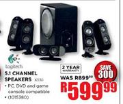 Logitech 5.1 Channel Speakers