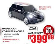 Model Car Cordless Mouse