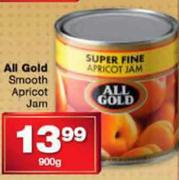 All Gold Smooth Apricot Jam-900gm