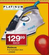 Platinum Full Function Iron 2200 W-Each