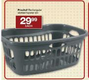 Prochef Rectangular Slotted Hipster Bin-Each