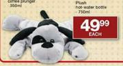 Plush Hot-Water Bottle-750ml Each 