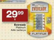 Eveready Platinm AAA Batterye-6