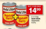 Gold Dish Vegetable Curry-2*415g