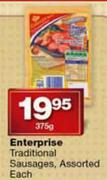 Enterprise Traditional Sausages Assorted-375g