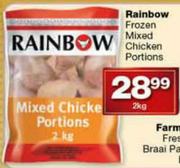 Rainbow Frozen Mixed Chicken Portions-2kg