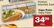 Cape Point Hake Fillets-800g