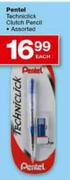 Pentel Techniclick Clutch Pencil-Each