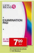 A4 Examination Pad-Each