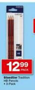 Staedtler Tradition HB Pencils-3's