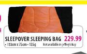 Sleepover Sleeping Bag (135g)-180cm x 75cm