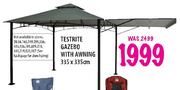 Testrite Gazebo with Awning-335 x 335cm