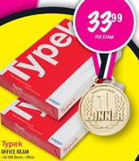 Typek Office Ream (A4)-500 Sheets per ream