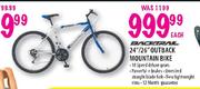 Backtral 24"/26" Outback Mountain Bike