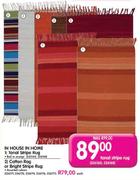 In House In Home Tonal Stripe Rug-Each