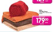 Sesli Chenille Throw-130x180cm
