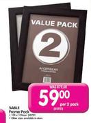 Sable Frame Pack 100x150cm-Per 2 Pack