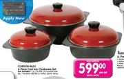 Cordon Bleu Cast Iron Cookware Set-6 Piece