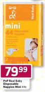 PNP Real Baby Disposable Nappies Mini-44's