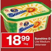 Sunshine D Lite Medium Vetsmeer-1kg