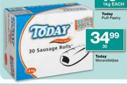 Today Worsrolletjies-30's