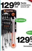 Tactix Combination Wrench Set-6 Piece Per Set