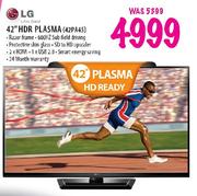 LG HDR Plasma TV-42"