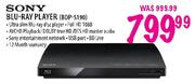 Sony Blu-Ray Player-BDP-S190