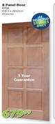 8 Panel Door