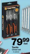 Tactix Chisel Set-3 Piece