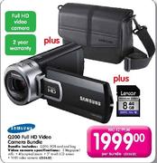 Samsung Q200 Full HD Video Camera Bundle