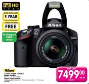 Nikon D3200 Single Lens Kit