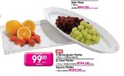 Aro Square Platter 40cm-Each