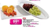 Aro Rectangular platter 40cm-Each