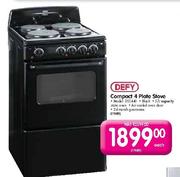 Defy Compact 4 Plate Stove Each 