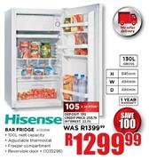 Hisense Bar Fridge-100ltr
