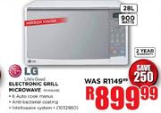 Defy Mirror Finish Electronic Grill Microwave-28ltr