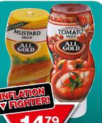 All Gold Squeeze Bottle Sause Assorted-500Ml