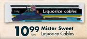 Mister Sweet Liquorice Cables-150g
