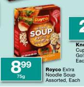 Royco Extra Noodle Soup-75gm Each