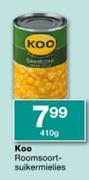 Koo Roomsoortsuikermielies-410gm