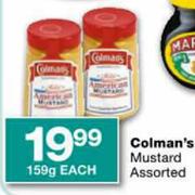 Colman's Mustard-159gm Each