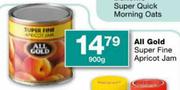 All Gold Super Fyn Apricot Jam-900gm